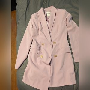 Lilac purple blazer dress size 4